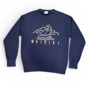 Vintage Waikiki Hawaiian crewneck sweater